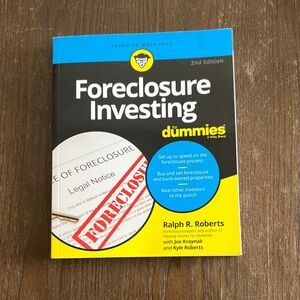 Foreclosure Investing for Dummies Book